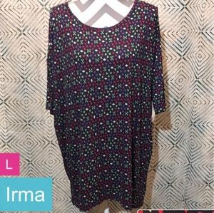 NWT Lularoe Irma tunic shirt size L